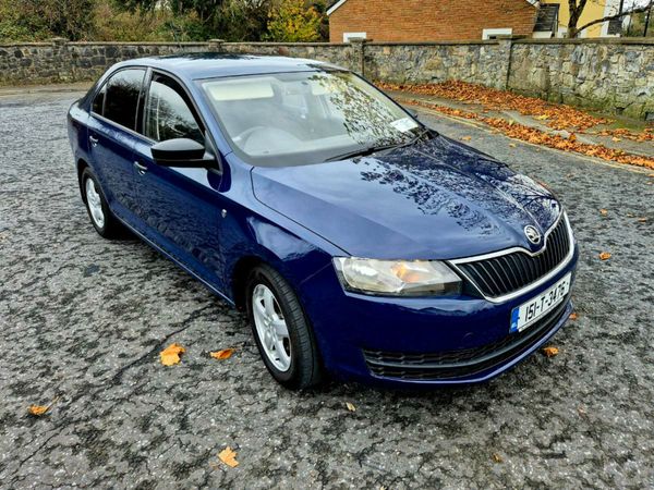 Skoda Rapid Hatchback, Diesel, 2015, Blue