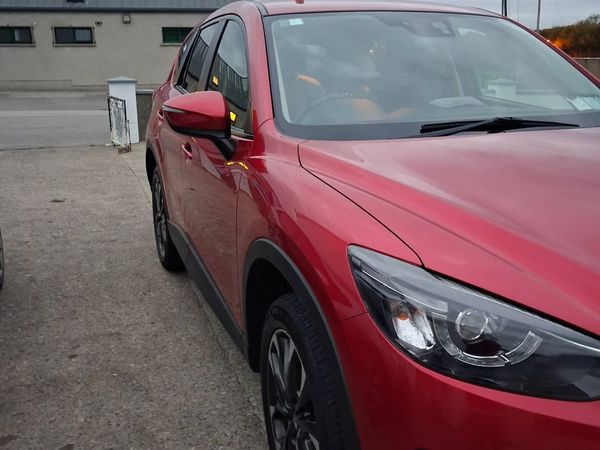 Mazda CX-5 SUV, Diesel, 2017, Red