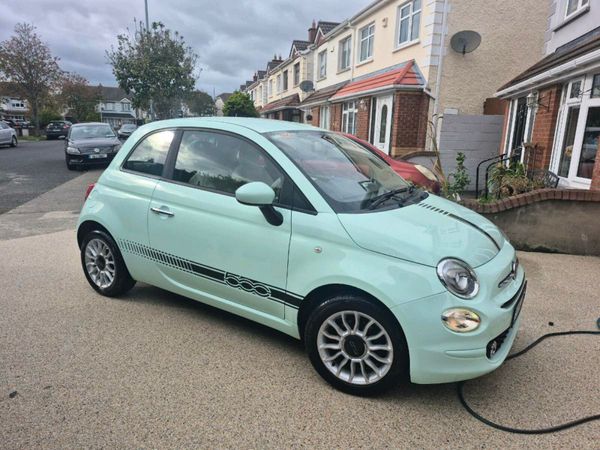 Fiat 500 Hatchback, Petrol, 2017, Green