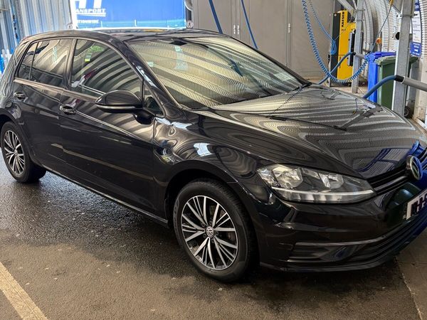 Volkswagen Golf Hatchback, Petrol, 2018, Black