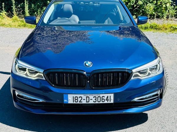BMW 5-Series Saloon, Diesel, 2018, White