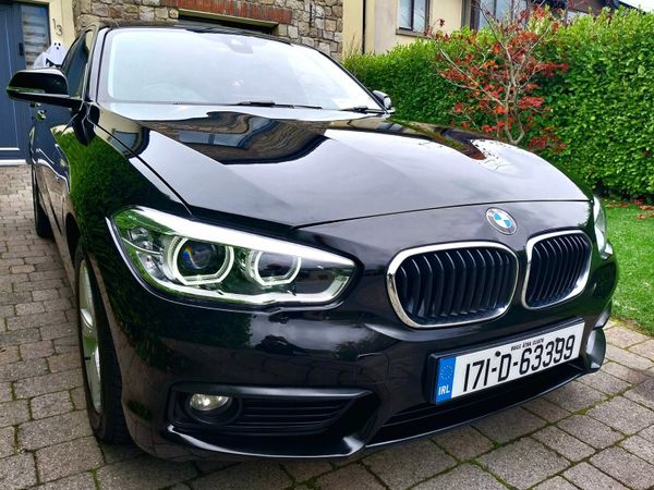 BMW 1-Series Hatchback, Petrol, 2017, Black