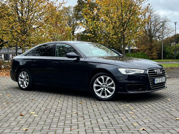 Audi A6 Saloon, Diesel, 2015, Blue