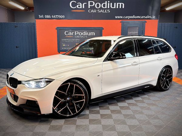 BMW 3-Series Estate, Diesel, 2018, White