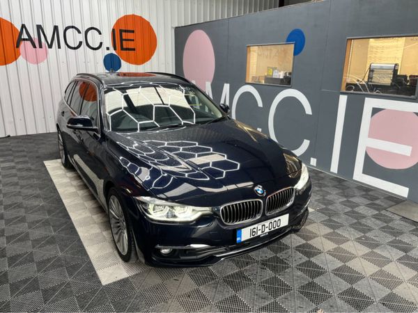 BMW 3-Series Saloon, Diesel, 2016, Blue