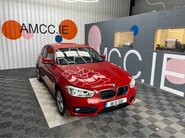 BMW 1-Series Hatchback, Diesel, 2018, Red