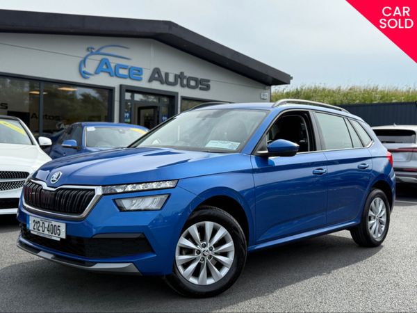 Skoda Kamiq Hatchback, Petrol, 2021, Blue