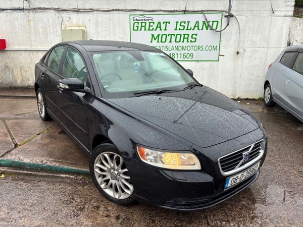 Volvo S40 Saloon, Petrol, 2008, Black