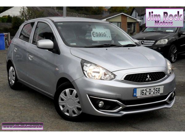 Mitsubishi Space Star Hatchback, Petrol, 2016, Silver