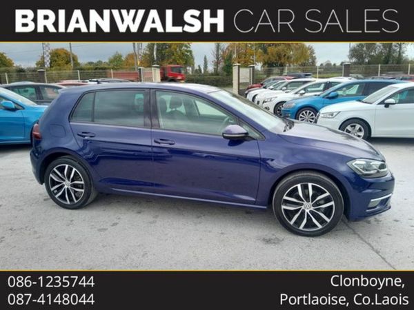 Volkswagen Golf Hatchback, Petrol, 2018, Blue