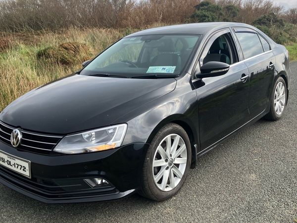 Volkswagen Jetta Saloon, Diesel, 2015, Black