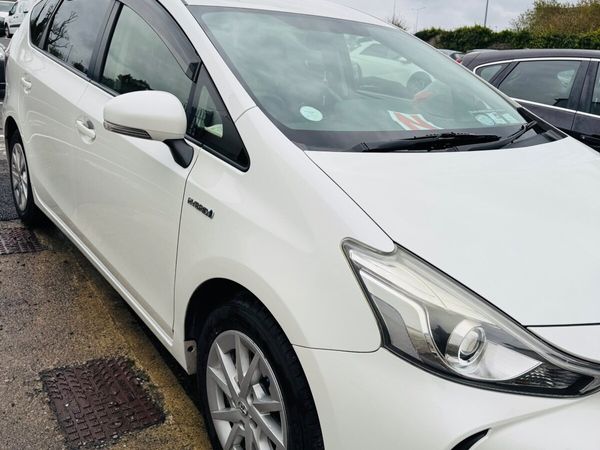 Toyota Prius MPV, Petrol Hybrid, 2015, White