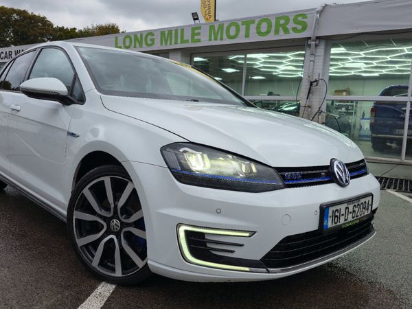 Volkswagen Golf Hatchback, Petrol Plug-in Hybrid, 2016, White