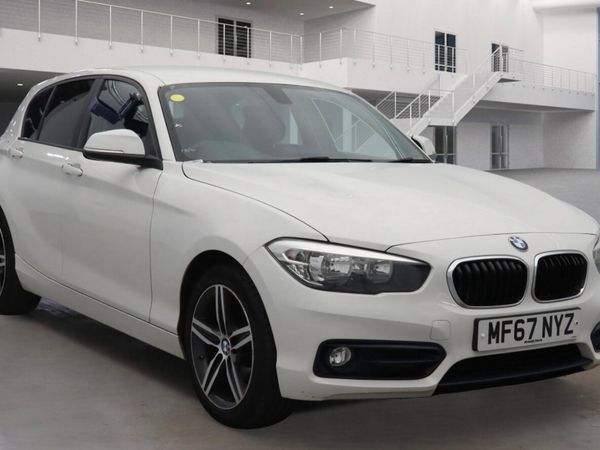 BMW 1-Series Hatchback, Diesel, 2017, White