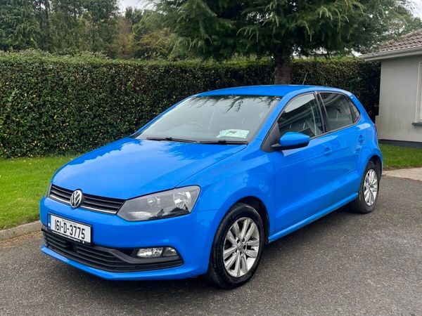 Volkswagen Polo Hatchback, Petrol, 2016, Blue