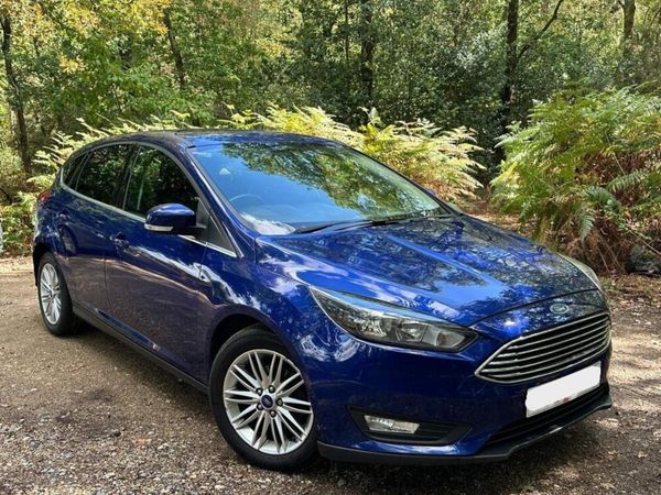 Ford Focus Hatchback, Diesel, 2017, Blue