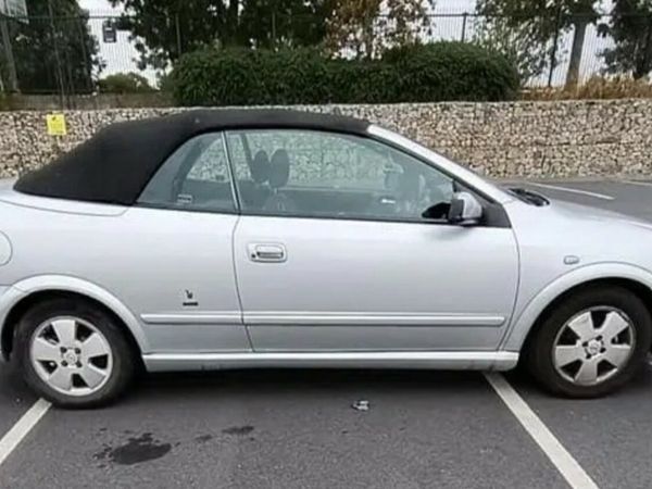 Opel Astra Convertible, Petrol, 2004, Silver