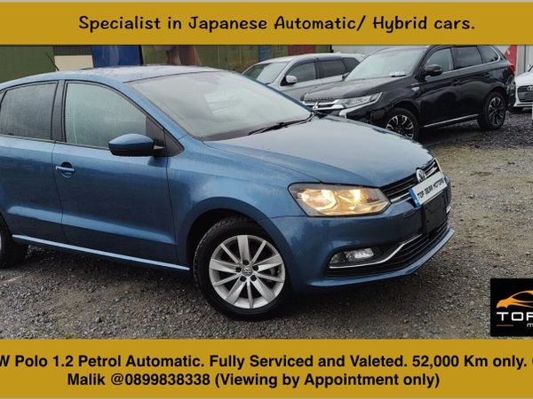 Volkswagen Polo Hatchback, Petrol, 2017, Blue
