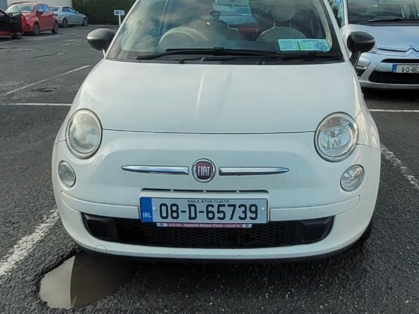 Fiat 500 Hatchback, Petrol, 2008, White