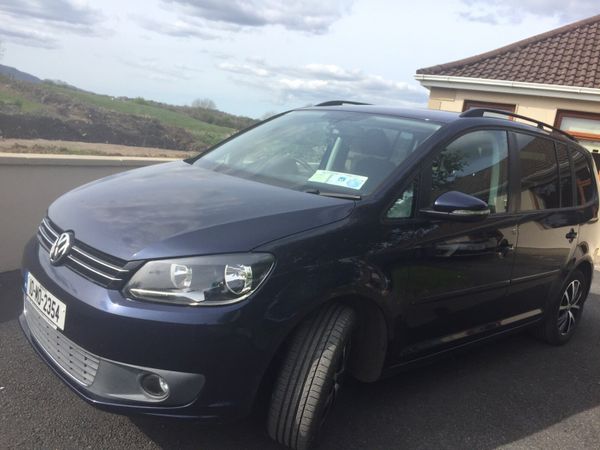 Volkswagen Touran MPV, Diesel, 2010, Blue