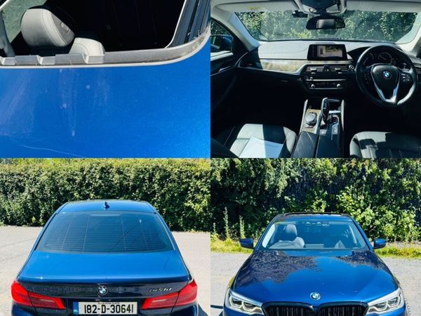 BMW 5-Series Saloon, Diesel, 2018, White