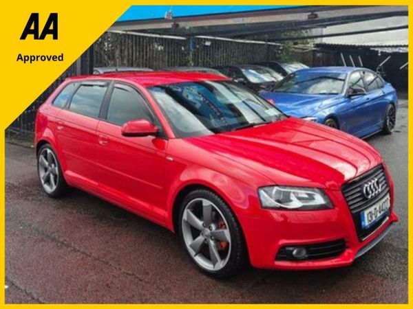 Audi A3 Hatchback, Petrol, 2013, Red
