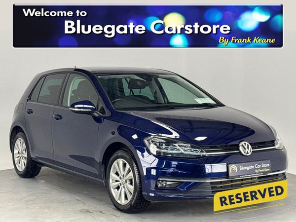 Volkswagen Golf Hatchback, Petrol, 2017, Blue