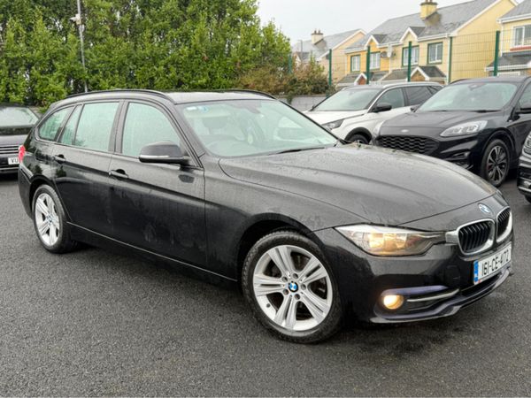 BMW 3-Series Saloon, Diesel, 2016, Black