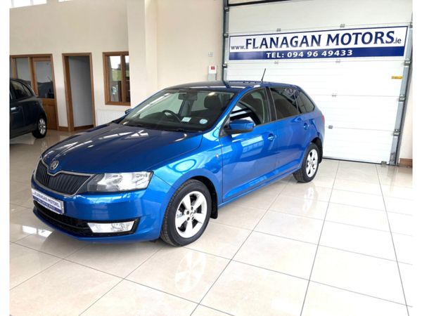 Skoda Rapid Hatchback, Diesel, 2014, Blue