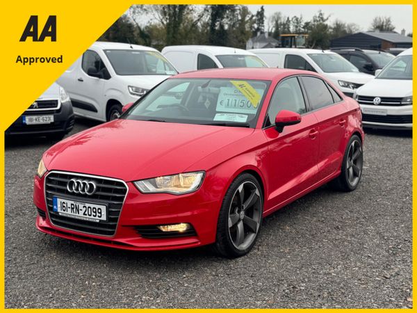 Audi A3 Saloon, Diesel, 2016, Red