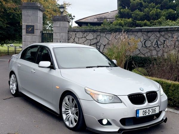 BMW 5-Series Saloon, Diesel, 2008, Silver