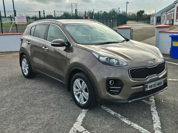 Kia Sportage SUV, Diesel, 2018, Brown