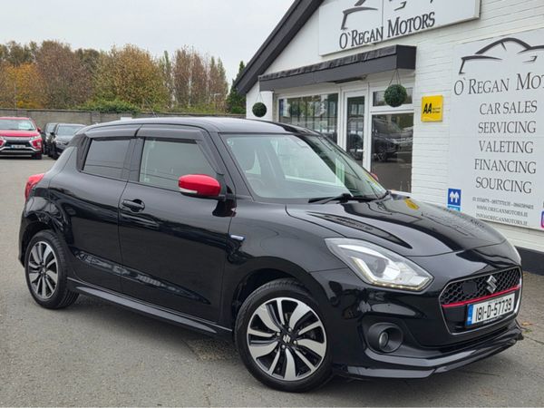 Suzuki Swift Hatchback, Petrol Hybrid, 2018, Black
