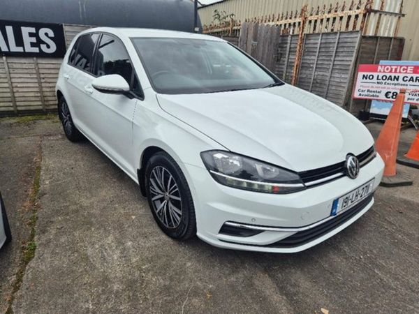 Volkswagen Golf Hatchback, Diesel, 2019, White