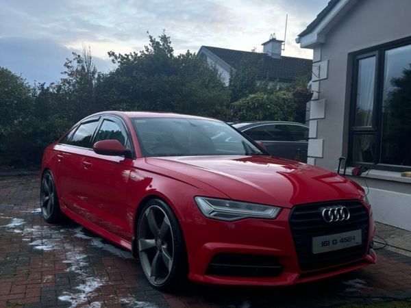 Audi A6 Saloon, Diesel, 2016, Red