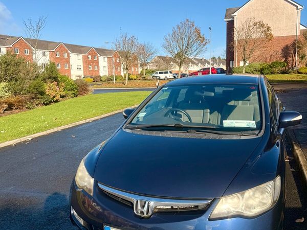 Honda Civic Saloon, Petrol Hybrid, 2010, Blue