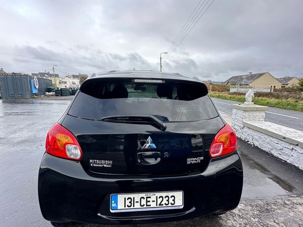 Mitsubishi Space Star Hatchback, Petrol, 2013, Black