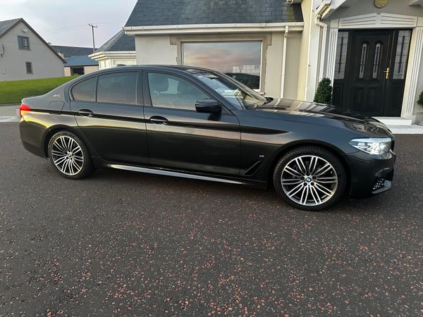 BMW 5-Series Saloon, Petrol Plug-in Hybrid, 2019, Grey