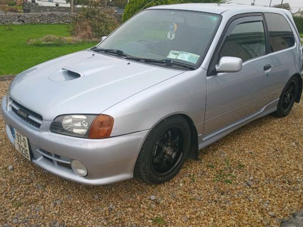 Toyota Starlet Hatchback, Petrol, 1997, Silver