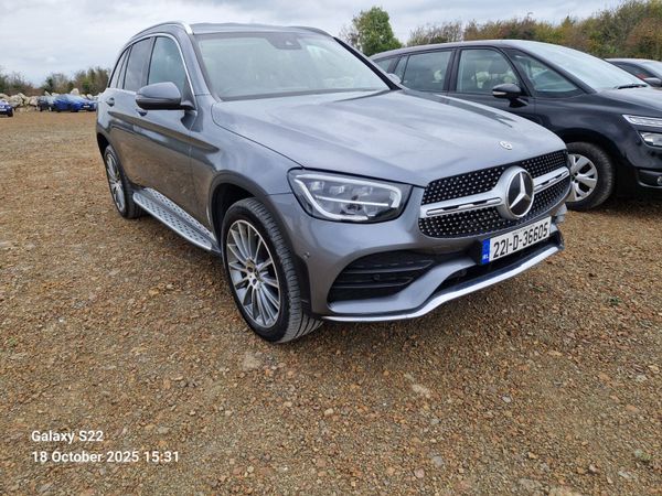 Mercedes-Benz GLC SUV, Diesel Hybrid, 2022, Grey