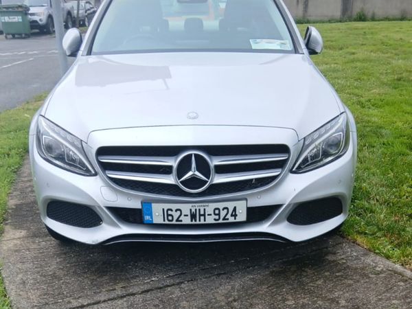 Mercedes-Benz C-Class Saloon, Petrol Plug-in Hybrid, 2016, Silver