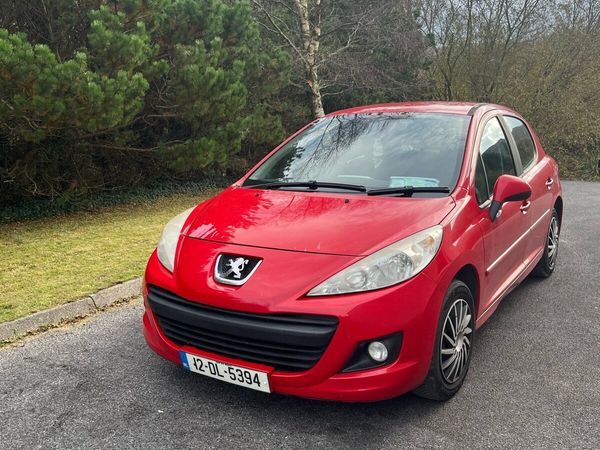 Peugeot 207 Hatchback, Diesel, 2012, Red