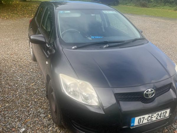 Toyota Auris Hatchback, Petrol, 2007, Black
