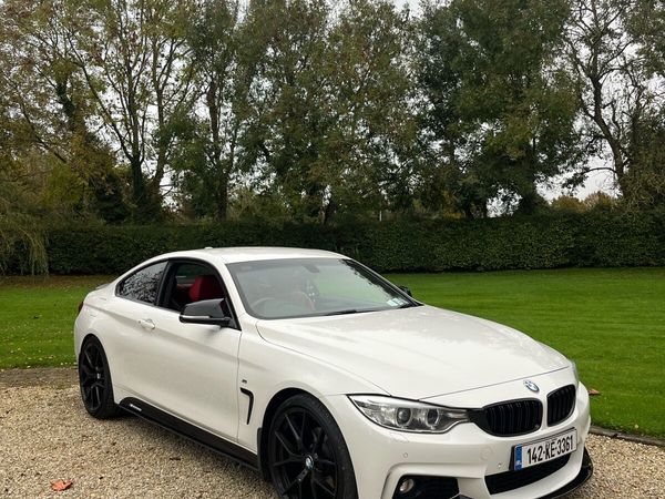 BMW 4-Series Coupe, Diesel, 2014, White