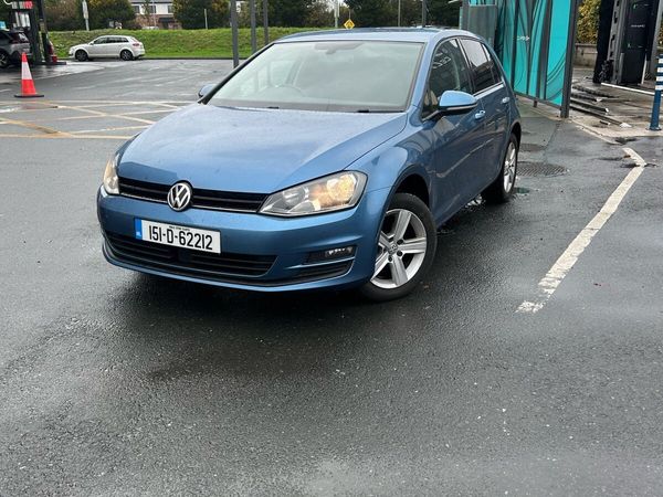 Volkswagen Golf Hatchback, Diesel, 2015, Blue