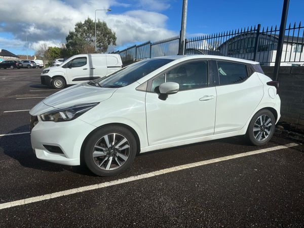 Nissan Micra Hatchback, Petrol, 2019, White