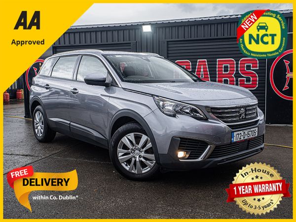 Peugeot 5008 MPV, Diesel, 2017, Grey