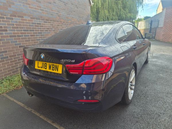 BMW 4-Series Hatchback, Diesel, 2018, Blue