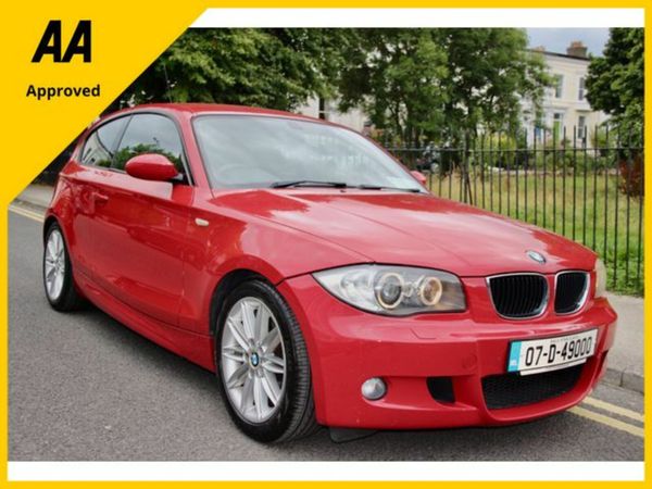 BMW 1-Series Hatchback, Petrol, 2007, Red