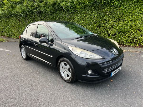 Peugeot 207 Hatchback, Petrol, 2012, Black
